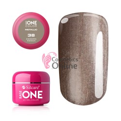 Gel UV Base One Silcare metalic Modern Mocca 5 ml